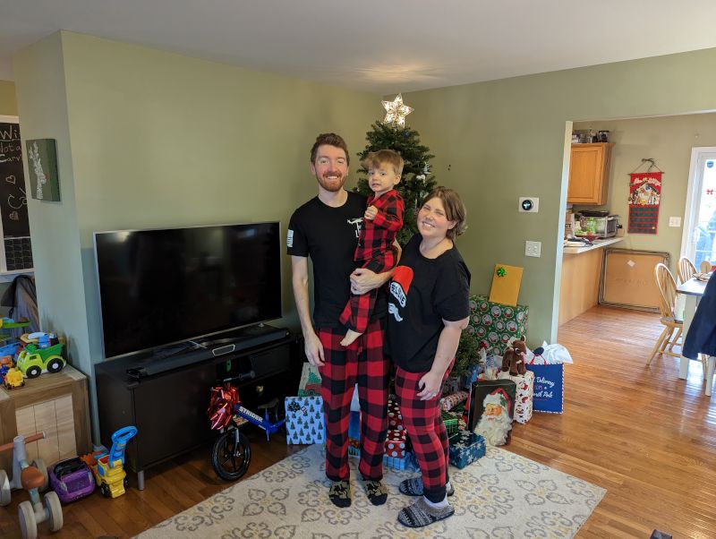 Matching Christmas PJs