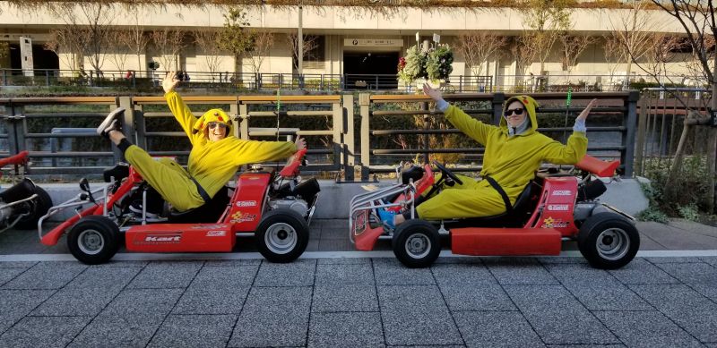 Go-Karting as Pikachu in Japan