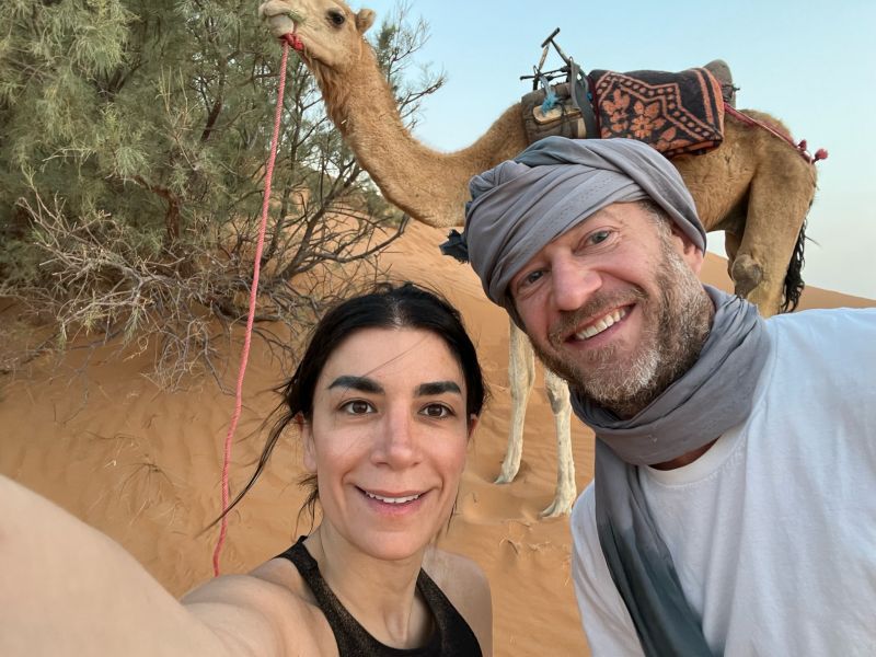 Fun in the Sahara Desert