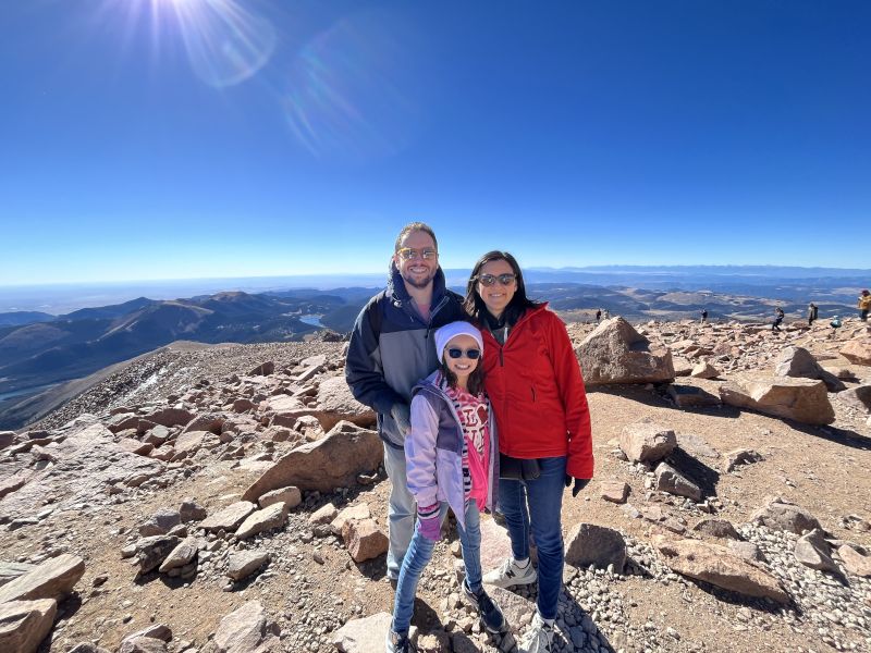 On Top of Pikes Peak