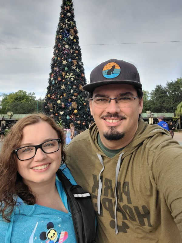 Enjoying Ourselves Around Christmastime in Disney World!