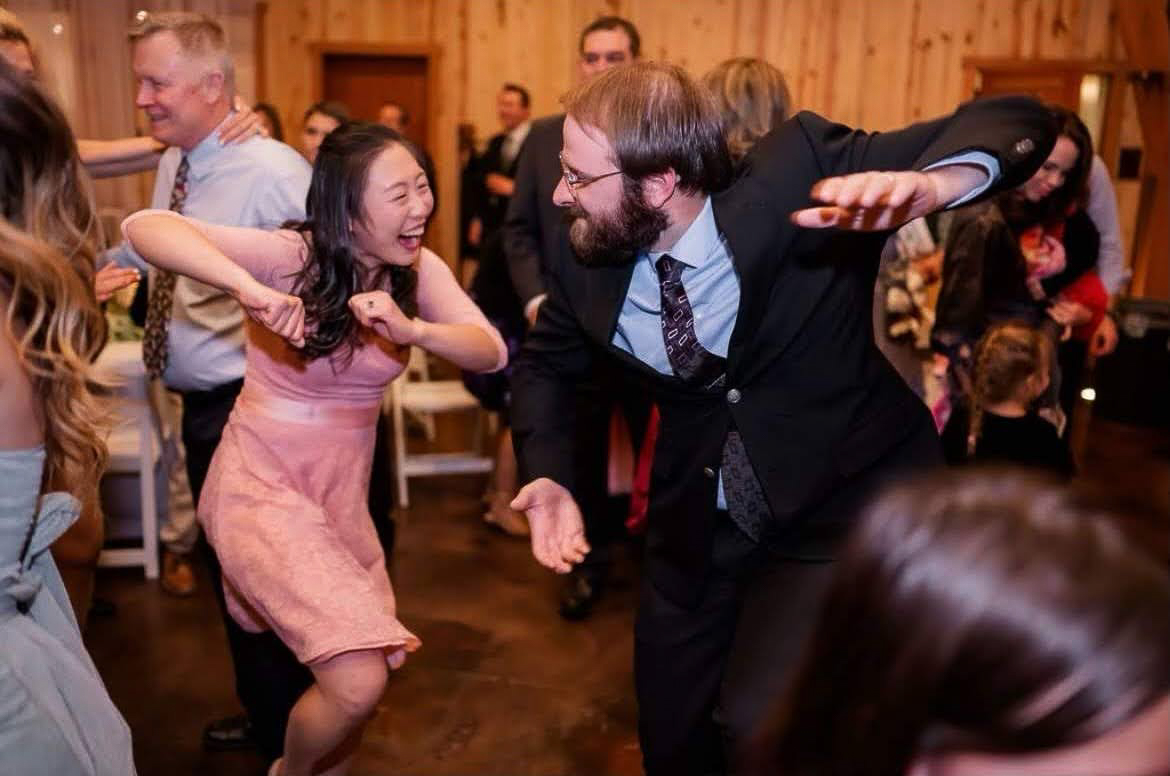 Dancing at a Friend's Wedding