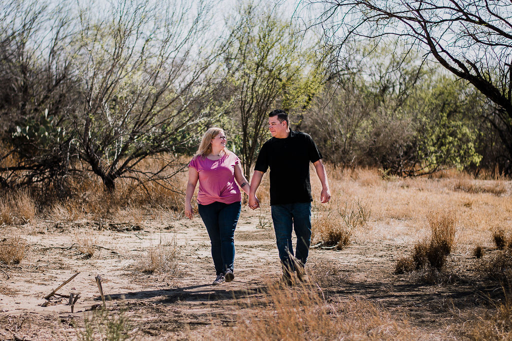 Walking at the Family Ranch