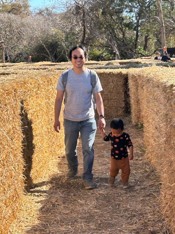 Hay Maze at a Local Pumpkin Patch