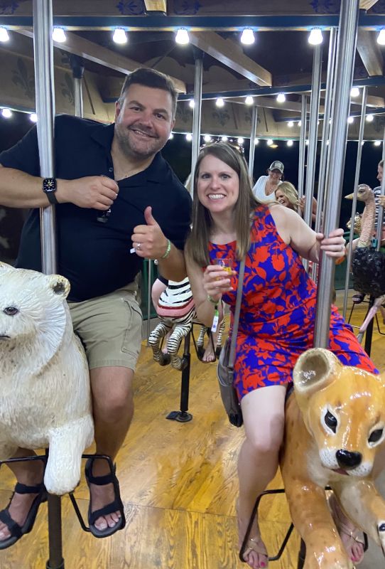 On the Carousel at the Nashville Zoo