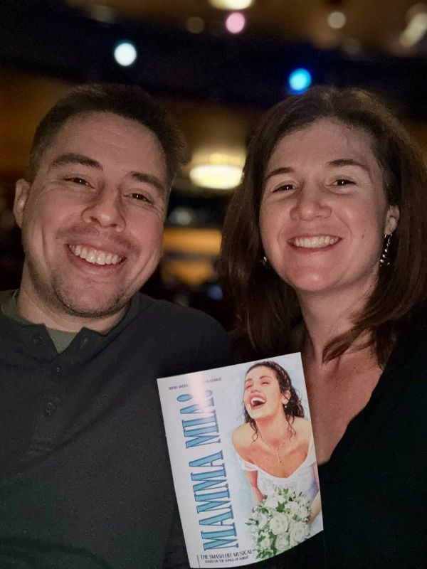 Fun at Mamma Mia!