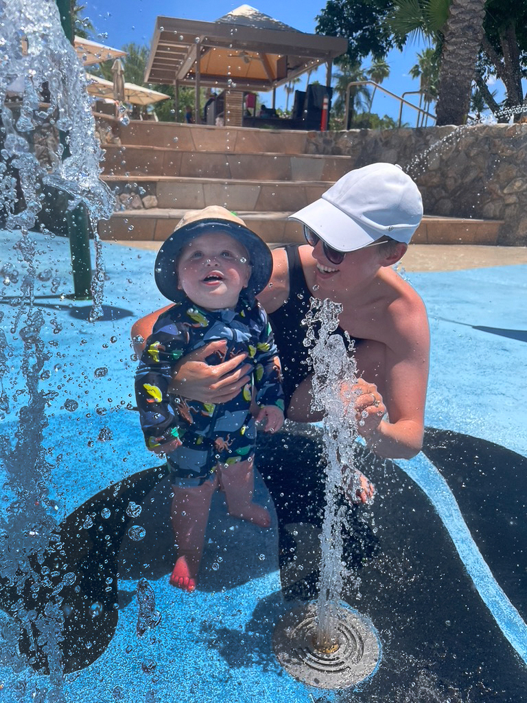 Fun at the Splash Pad